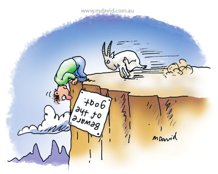 Goat cartoon