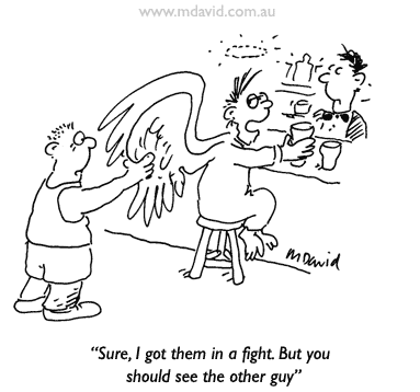 Wings cartoon