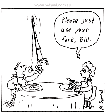 Fork cartoon