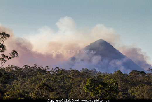 Fire in SE Queensland